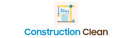 Construction Cleaning Logo